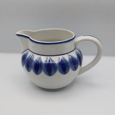 DELFT Hand Painted Viana Do Castelo Pitcher Jug