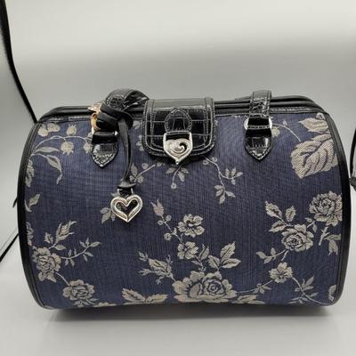 Brighton Blue Rose Tapestry Purse