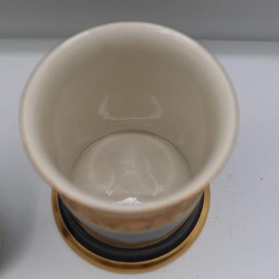 Lindner Cobalt Blue Porcelain Canister