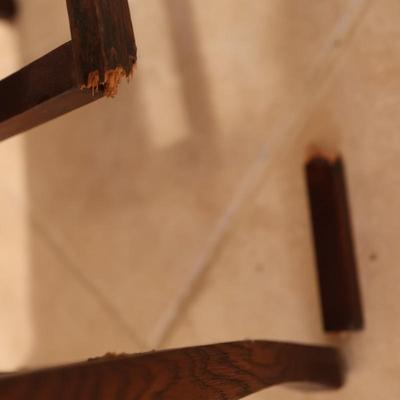 Victorian Northwind Face Carved Oak Accent Chair (See Details)