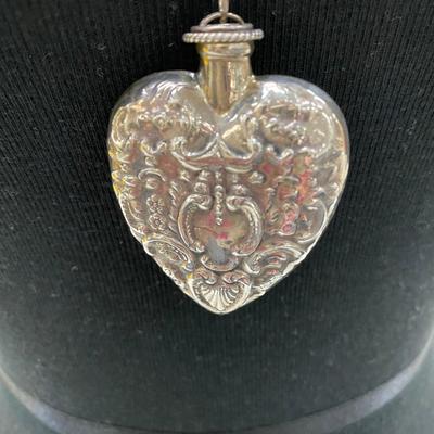 Sterling Perfume Pendant