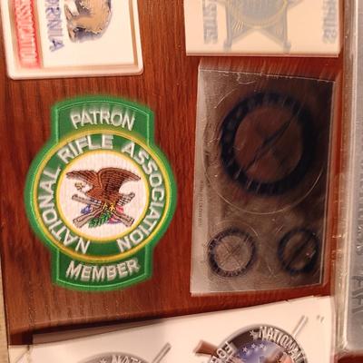 LICENSE PLATE FRAMES, BUMPER STICKERS AND PATCHES