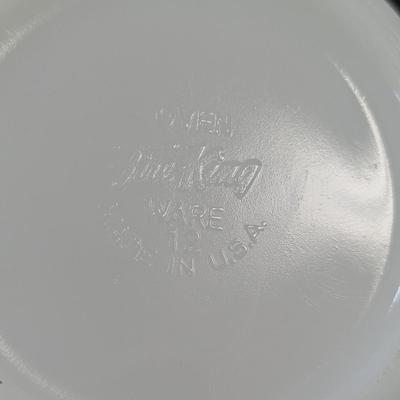 Milk Glass Fire King Oven Ware Pots #47