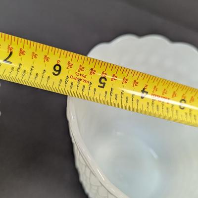Milk Glass Fire King Oven Ware Pots #47