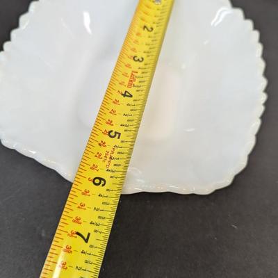 Octagon Anchor Hocking Candy Dish Butter Dish Planter #48