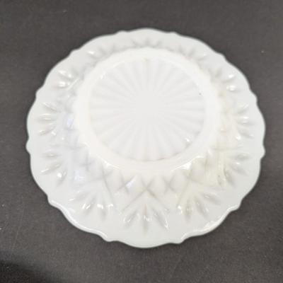 Octagon Anchor Hocking Candy Dish Butter Dish Planter #48