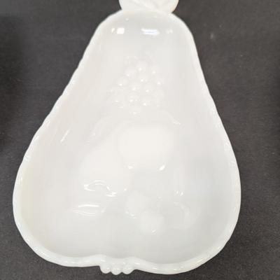 NAPCO Vase Pedestal Bowl Candy Dishes Pear Plate #49