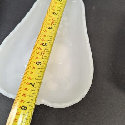 NAPCO Vase Pedestal Bowl Candy Dishes Pear Plate #49