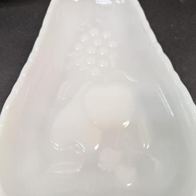 NAPCO Vase Pedestal Bowl Candy Dishes Pear Plate #49