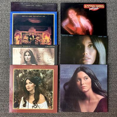 Emmylou Harris 33RPM Album Collection