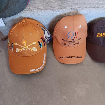 VARIETY OF BALL CAPS (4)