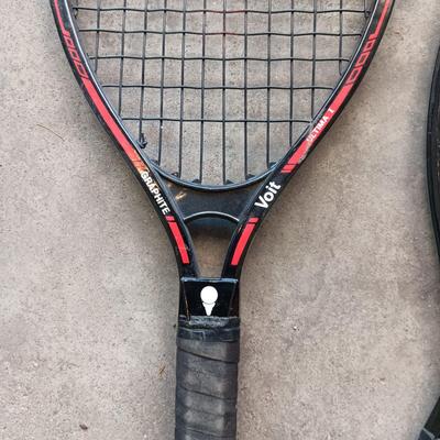 HIKING STICKS, MARCY CARDIO MINI CYCLE, RACQUETBALL AND SHAKE WEIGHT