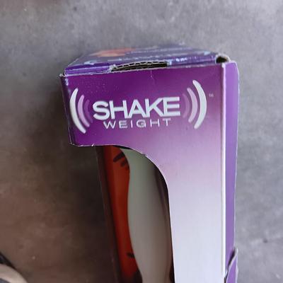 HIKING STICKS, MARCY CARDIO MINI CYCLE, RACQUETBALL AND SHAKE WEIGHT