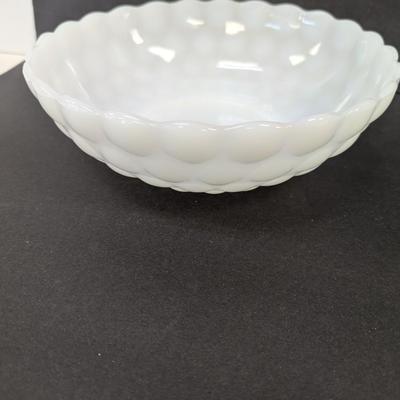 Milk Glass Serving Bowls