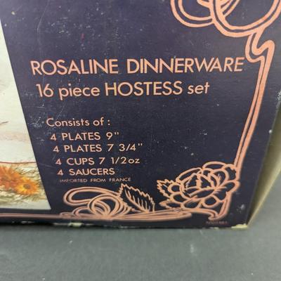 Rosaline Dinneware 16 Piece Hostess Set