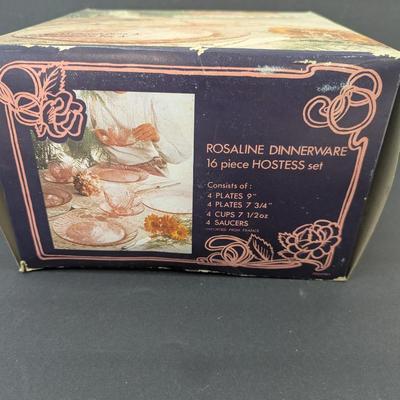 Rosaline Dinneware 16 Piece Hostess Set