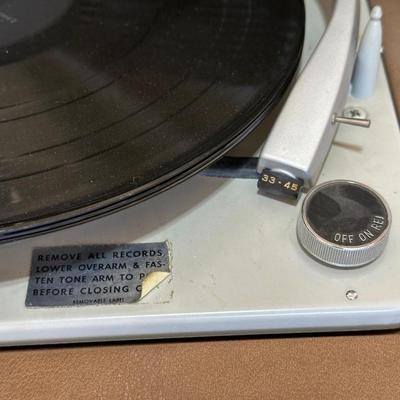 GE PORTABLE STEREOPHONIC PHONOGRAPH