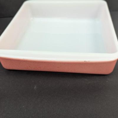 8" Pyrex Square Dish 2 Quart Bowls & Sugar & Creamer Dishes