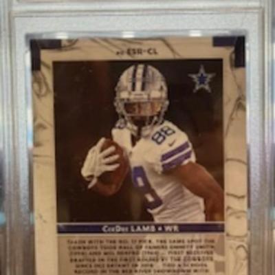 2020 Panini Donruss Ceedee Lamb Rookie Card