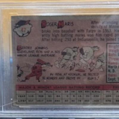 1958 Topps Roger Maris Card VG 3 Rookie Card (Nice Shape For a 3)