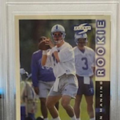 1998 Score Peyton Manning Rookie Card NM 7