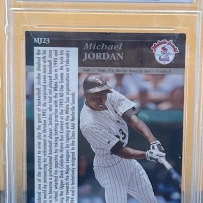 1994 Upper Deck Michael Jordan Baseball Rookie Card EX-MT 6