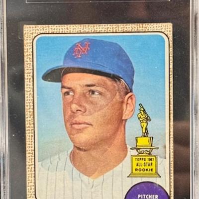 1968 Topps Tom Seaver Rookie Card VG 3.5