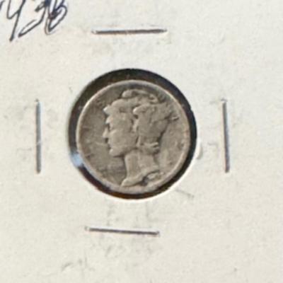 1938 Mercury Dime