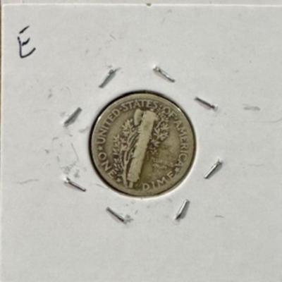 1929 D Mercury Dime
