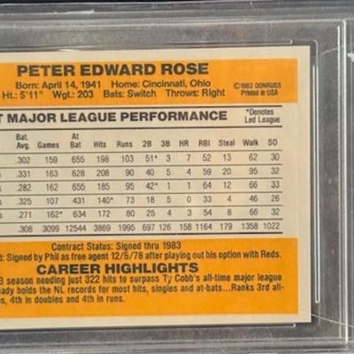 1983 Topps Pete Rose Card NM-MT 8