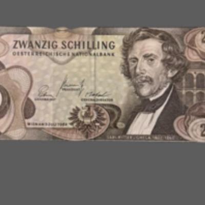 1967 Austria 20 Schilling