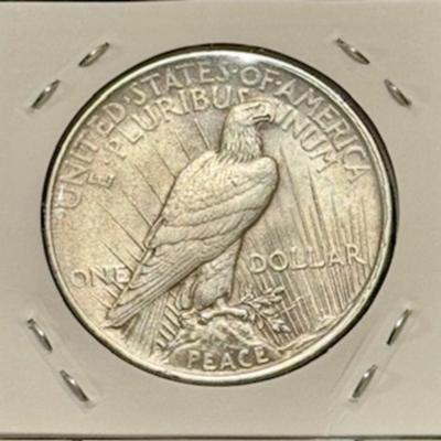 1924 Peace Dollar 