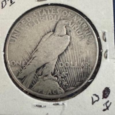 1935 Peace Dollar