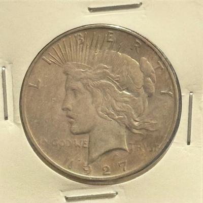 1927 D Peace Dollar