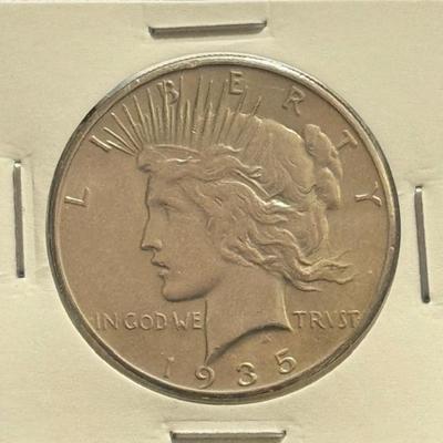 1935 Peace Dollar