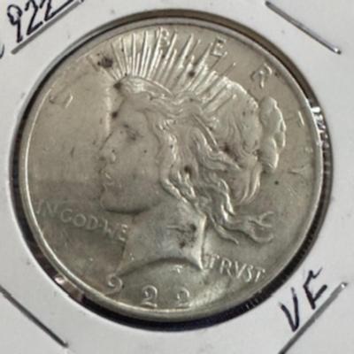 1922 Peace Dollar