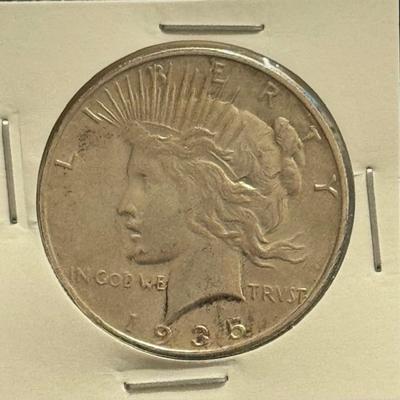 1935 S Peace Dollar