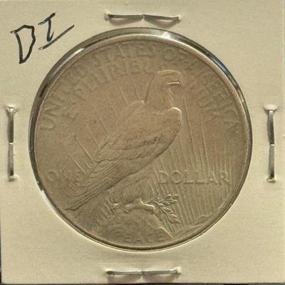 1925 Peace Dollar