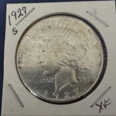 1927 S Peace Dollar