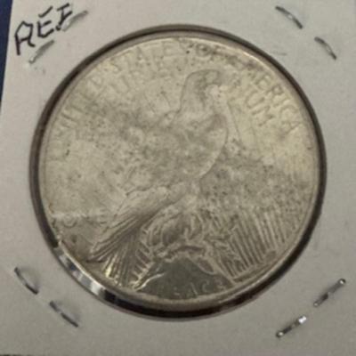 1927 S  Peace Dollar
