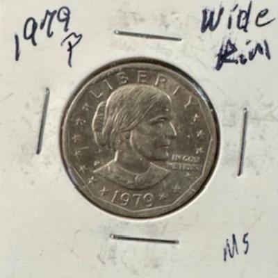 1979 SBA Dollar (Wide Rim)