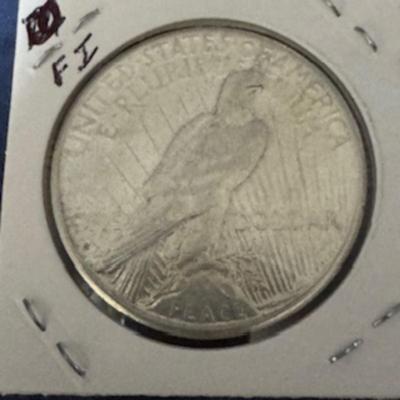 1925 S Peace Dollar