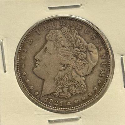 1921 Morgan Silver Dollar