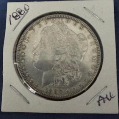 1880 Morgan Silver Dollar
