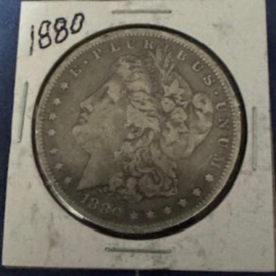 1880 Morgan Silver Dollar