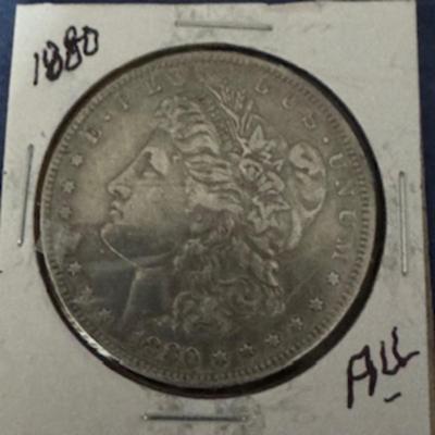 1880 Morgan Silver Dollar