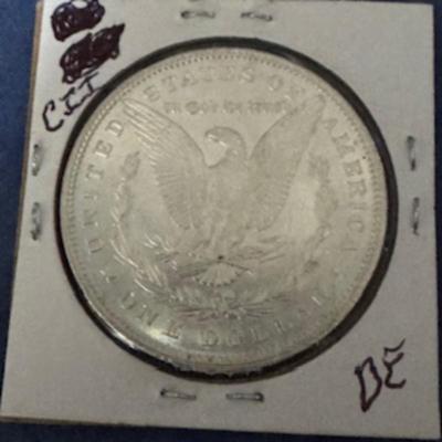 1880 Morgan Silver Dollar AU-MS