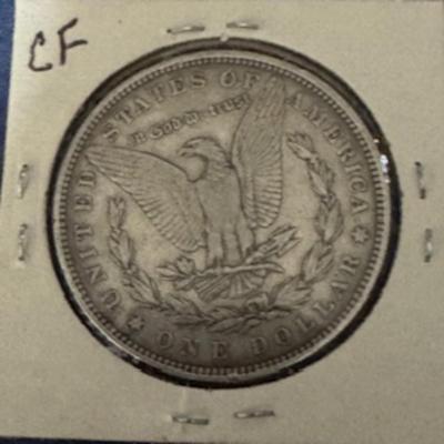 1882 Morgan Silver Dollar