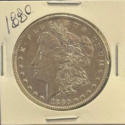 1880 Morgan Silver Dollar