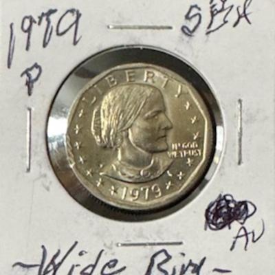 1979 SBA Dollar (Wide Rim)